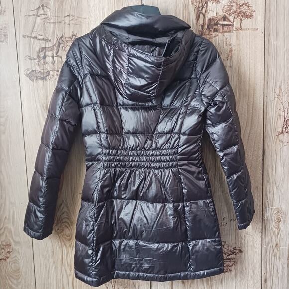 Calvin Klein Brown Packable Down Puffer Jacket Size XS - Picture 4 of 10